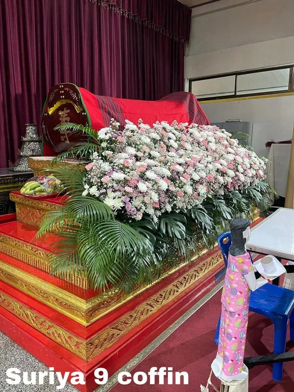 ภาพภายในพิธีกงเต๊ก งานศพจีน