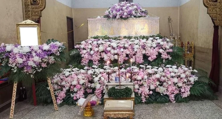 จัดดอกไม้งานศพ สุริยาหีบศพ