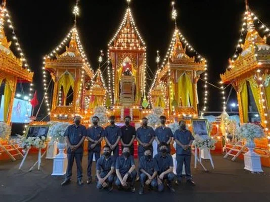ผลงานการจัดงานศพ สุริยาหีบศพ