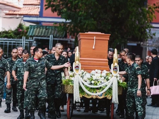 ผลงานการจัดงานศพ สุริยาหีบศพ