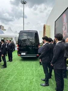 ภาพงานพิธีศพ สุริยาหีบศพ